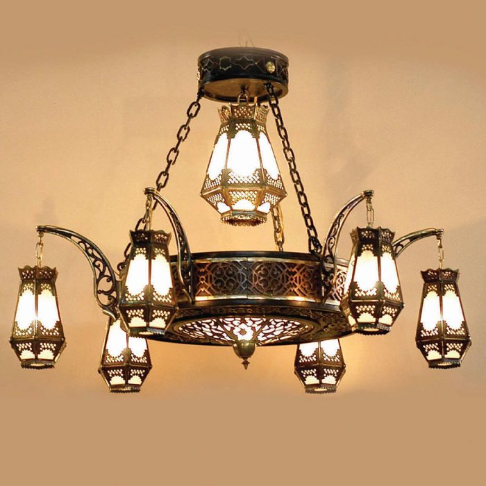 Luxury Moroccan Chandelier with Traditional Arabic Design